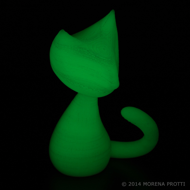Cat Glow in the Dark!